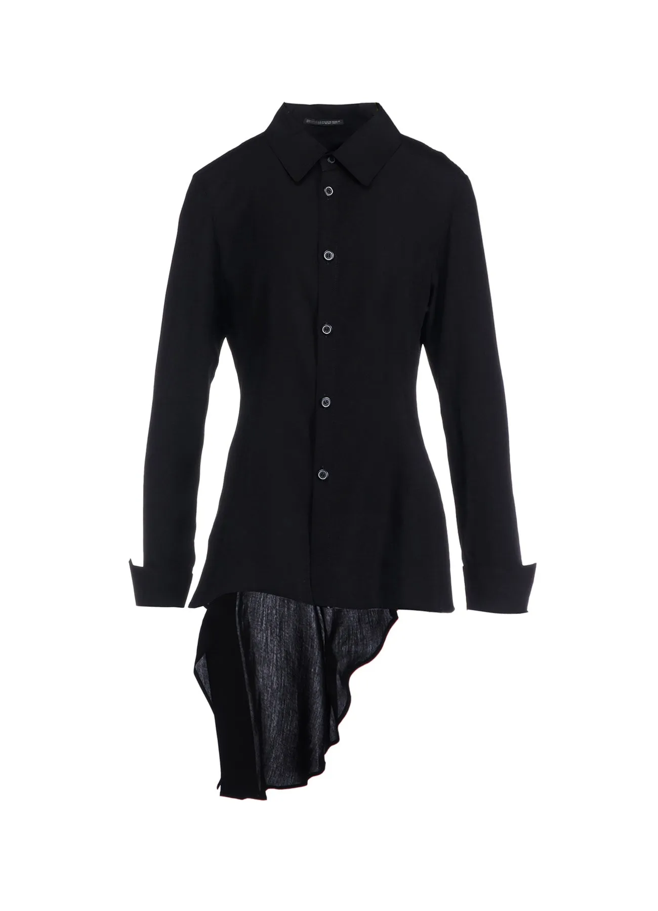 CELLULOSE POPLIN SAILOR CUTTING BLOUSE sold by Yohji Yamamoto
