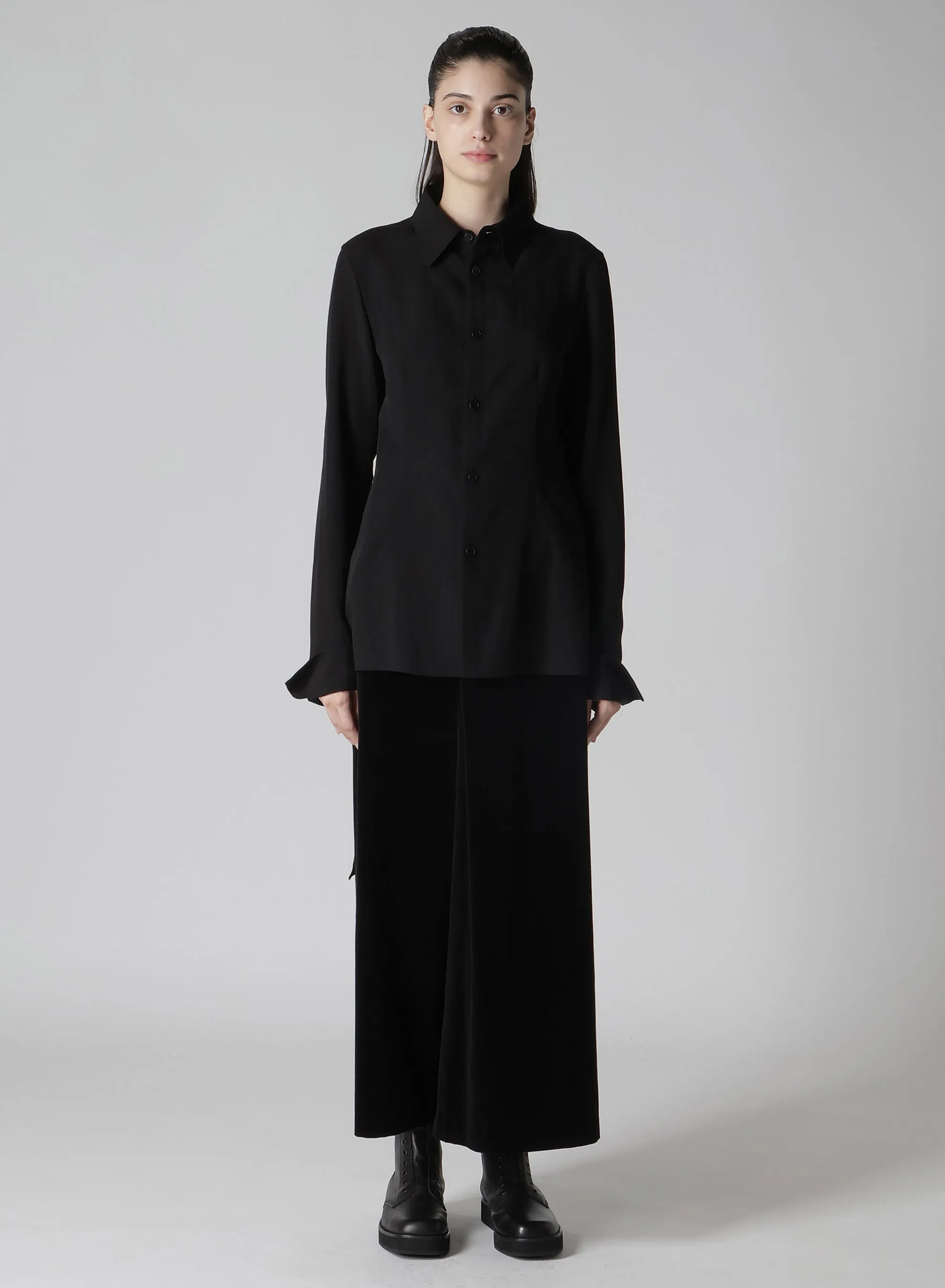 CELLULOSE POPLIN SAILOR CUTTING BLOUSE sold by Yohji Yamamoto product image thumbnail 3