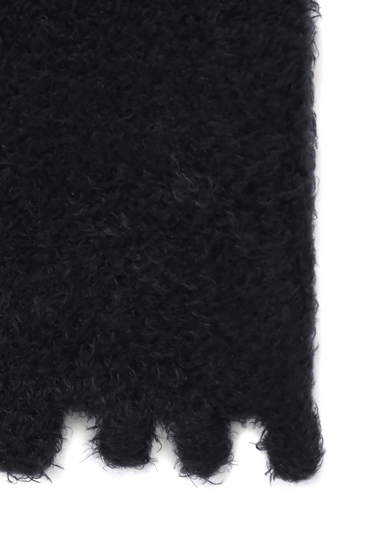 SOAP PROCESSING NY KNITTED SCARF sold by Yohji Yamamoto product image thumbnail 5