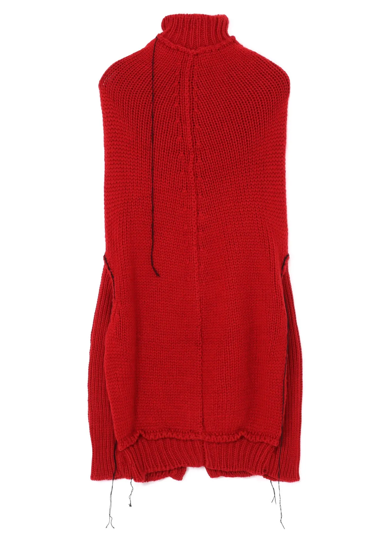 NEEDLE ST SINGLE+1X1RIB LONG SLV THREAD TURTLE sold by Yohji Yamamoto product image thumbnail 3