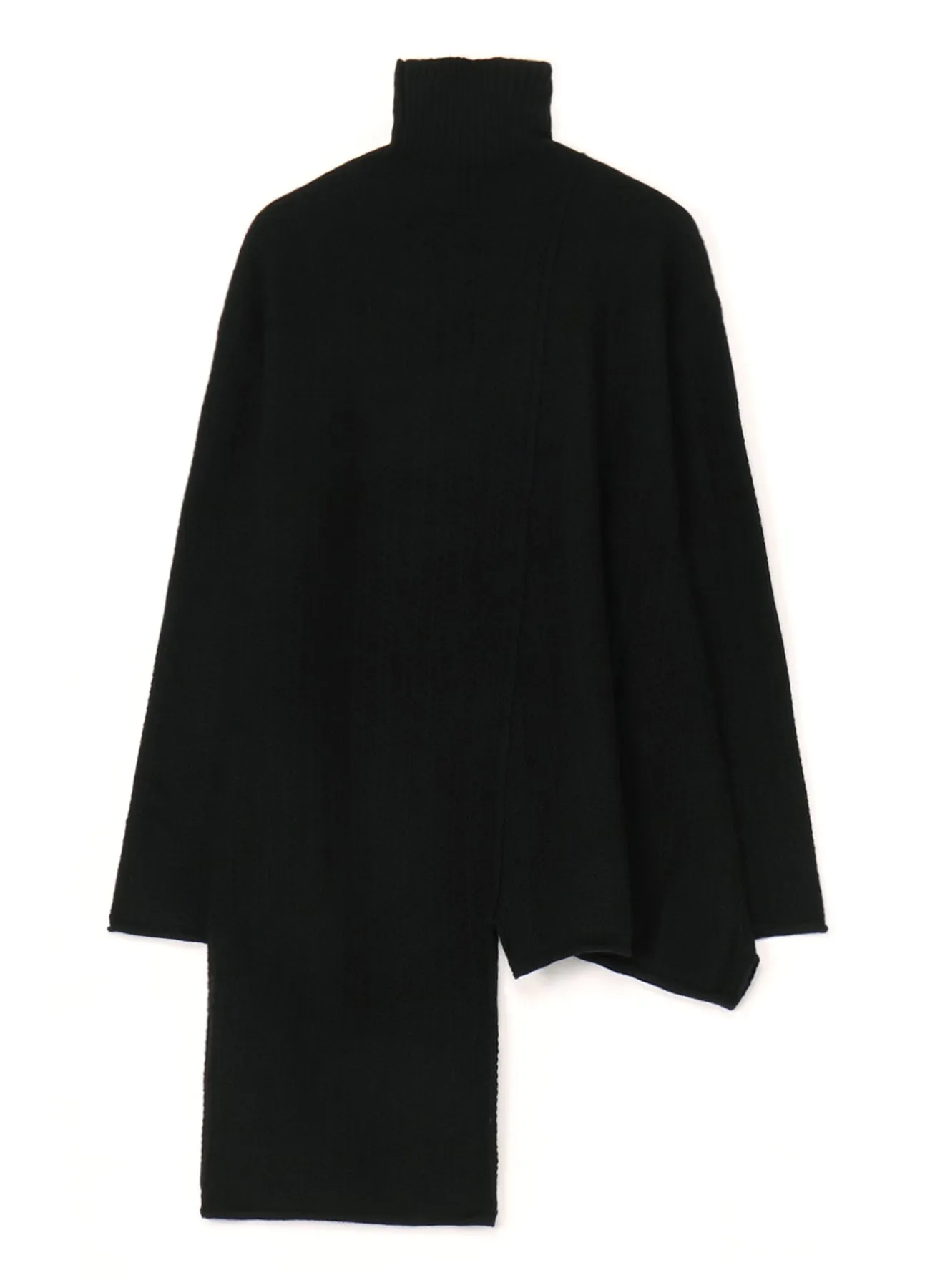 TUCK STITCH ASM FLARE TURTLE NECK PO sold by Yohji Yamamoto product image thumbnail 3