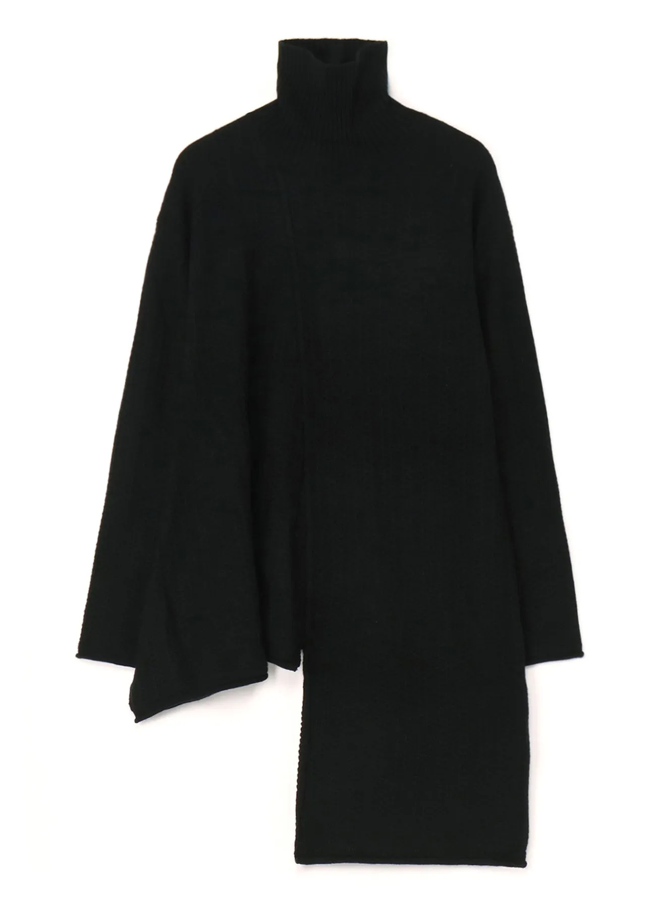 TUCK STITCH ASM FLARE TURTLE NECK PO sold by Yohji Yamamoto product image thumbnail 2