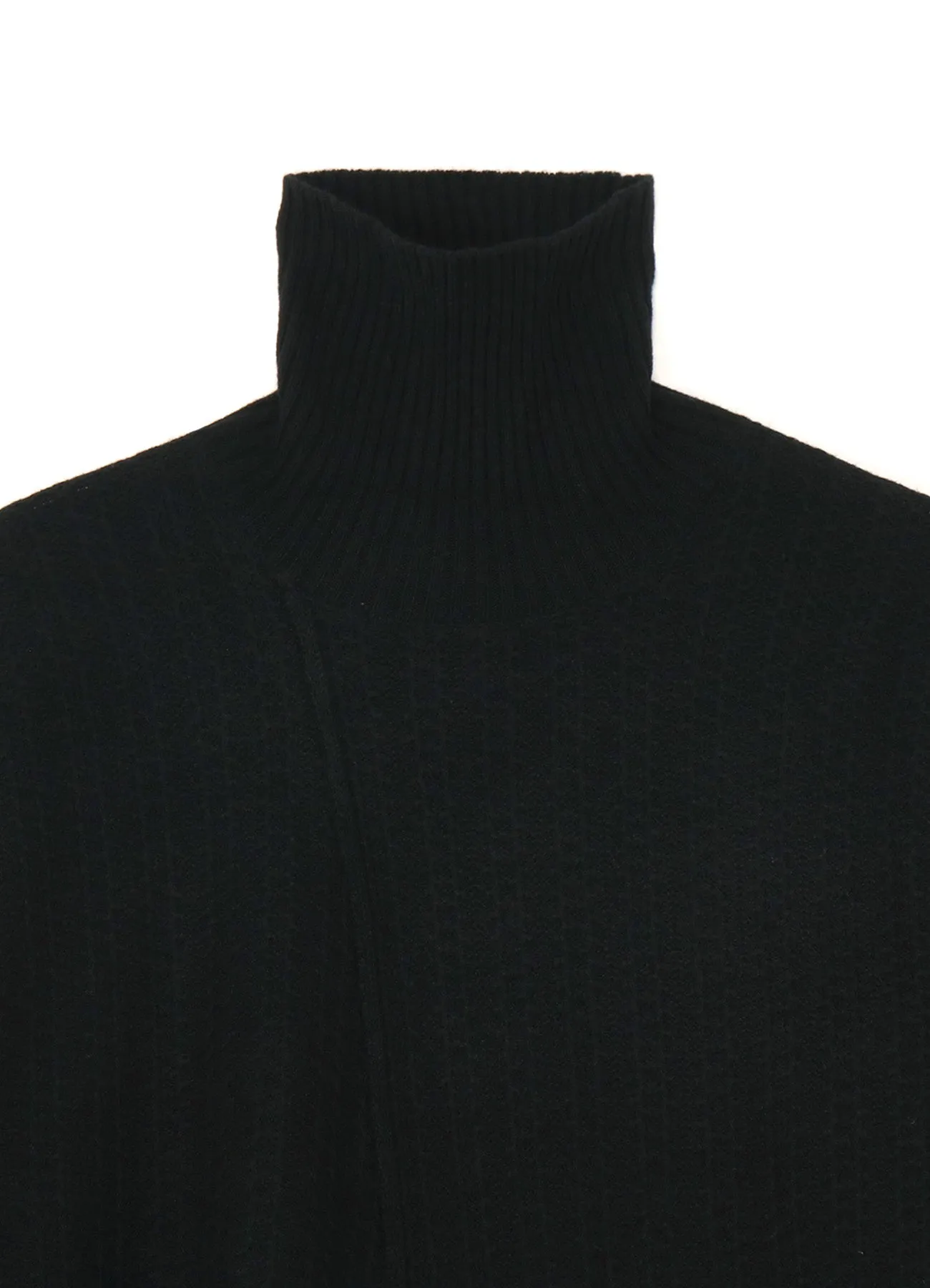 TUCK STITCH ASM FLARE TURTLE NECK PO sold by Yohji Yamamoto product image thumbnail 4