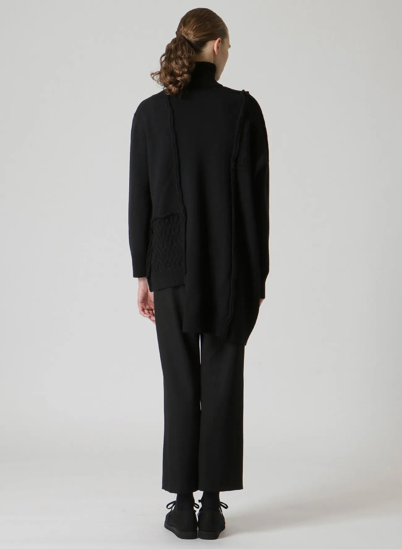 PANELED TURTLE NECK PO sold by Yohji Yamamoto product image thumbnail 5