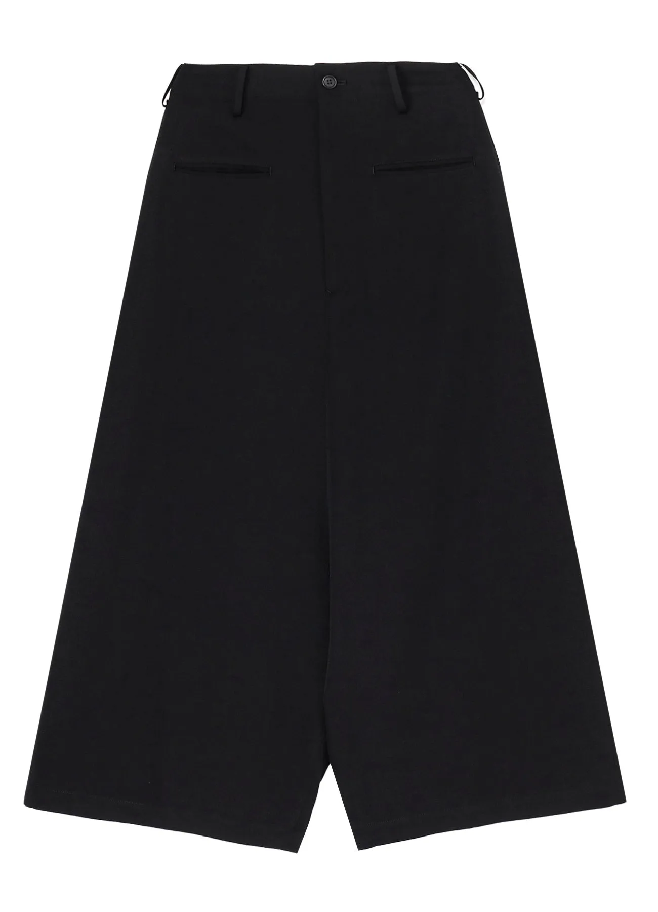 GABARDINE R-BACKSIDE FLARE WIDE PANTS sold by Yohji Yamamoto product image thumbnail 3