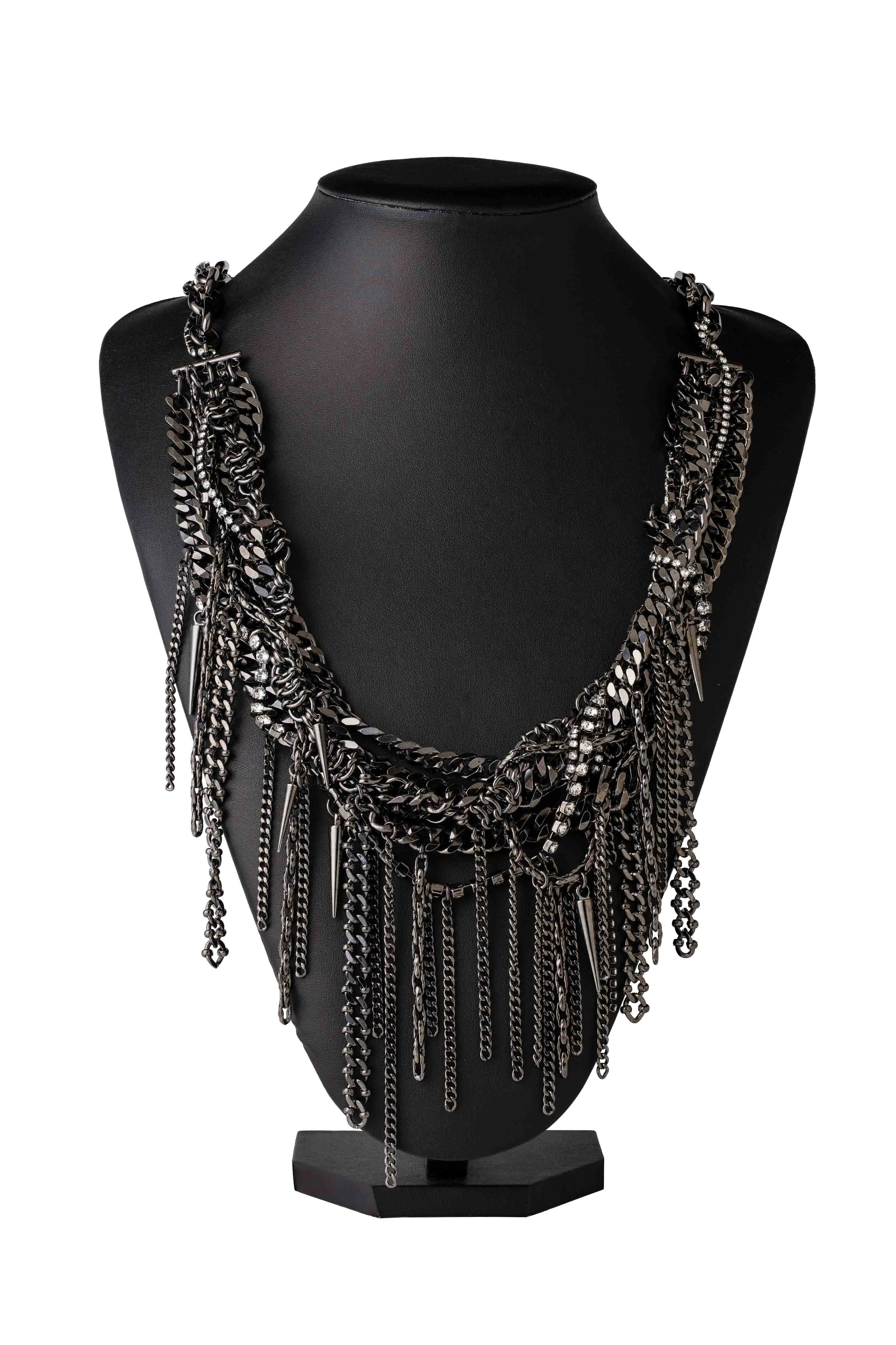 BRASS CHAIN NECKLACE sold by Yohji Yamamoto product image thumbnail 3