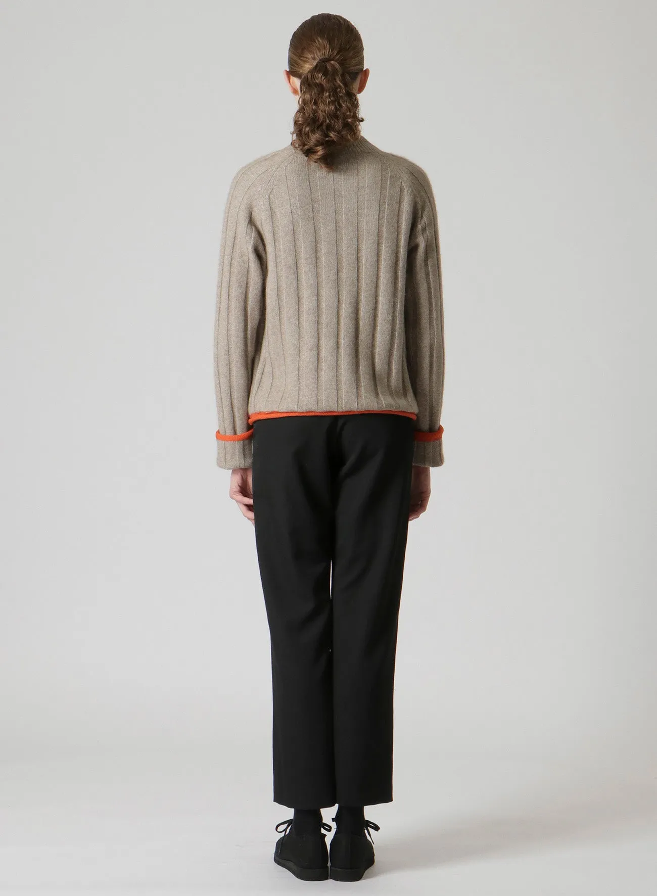 COLOR COMBINATION RIB RAGLAN COLOR COMBI PO sold by Yohji Yamamoto product image thumbnail 5