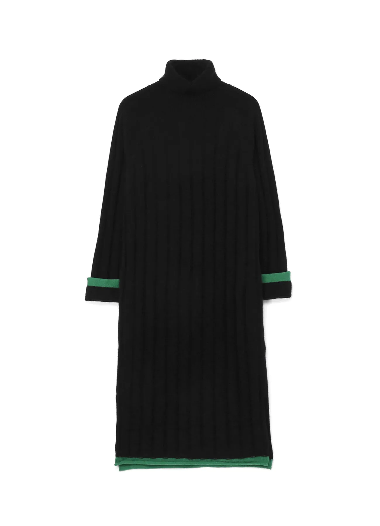 COLOR COMBINATION RIB RAGLAN COLOR COMBI DRESS sold by Yohji Yamamoto