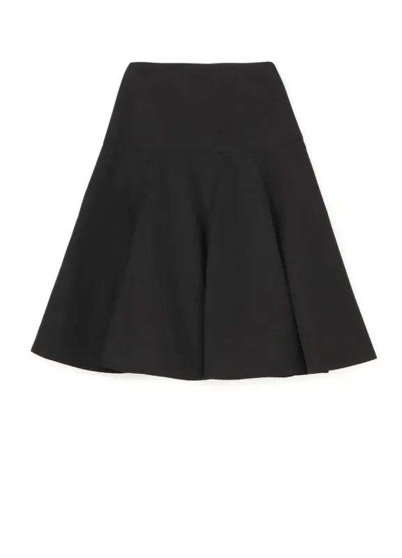 COTTON GABARDINE  FLARE SKT sold by Yohji Yamamoto