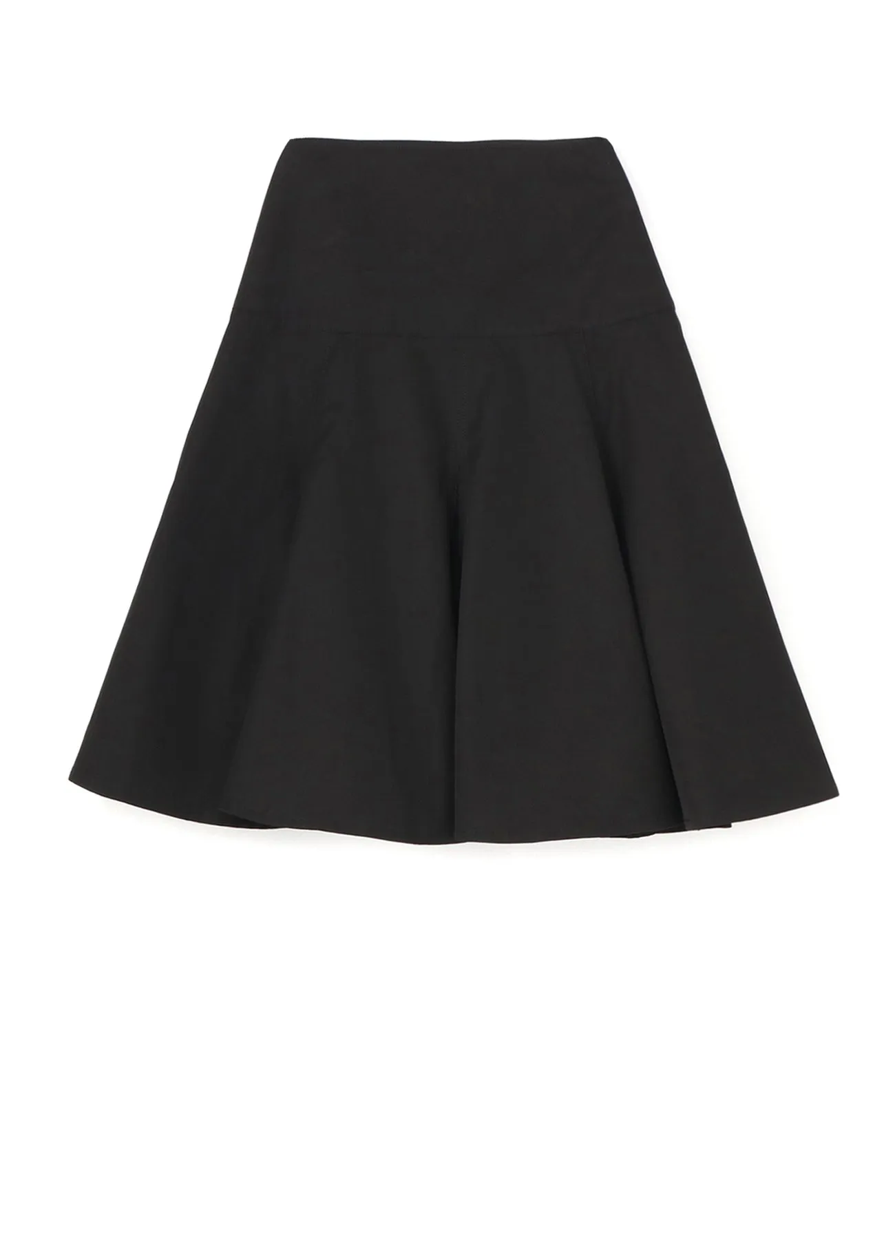 COTTON GABARDINE FLARE SKT sold by Yohji Yamamoto