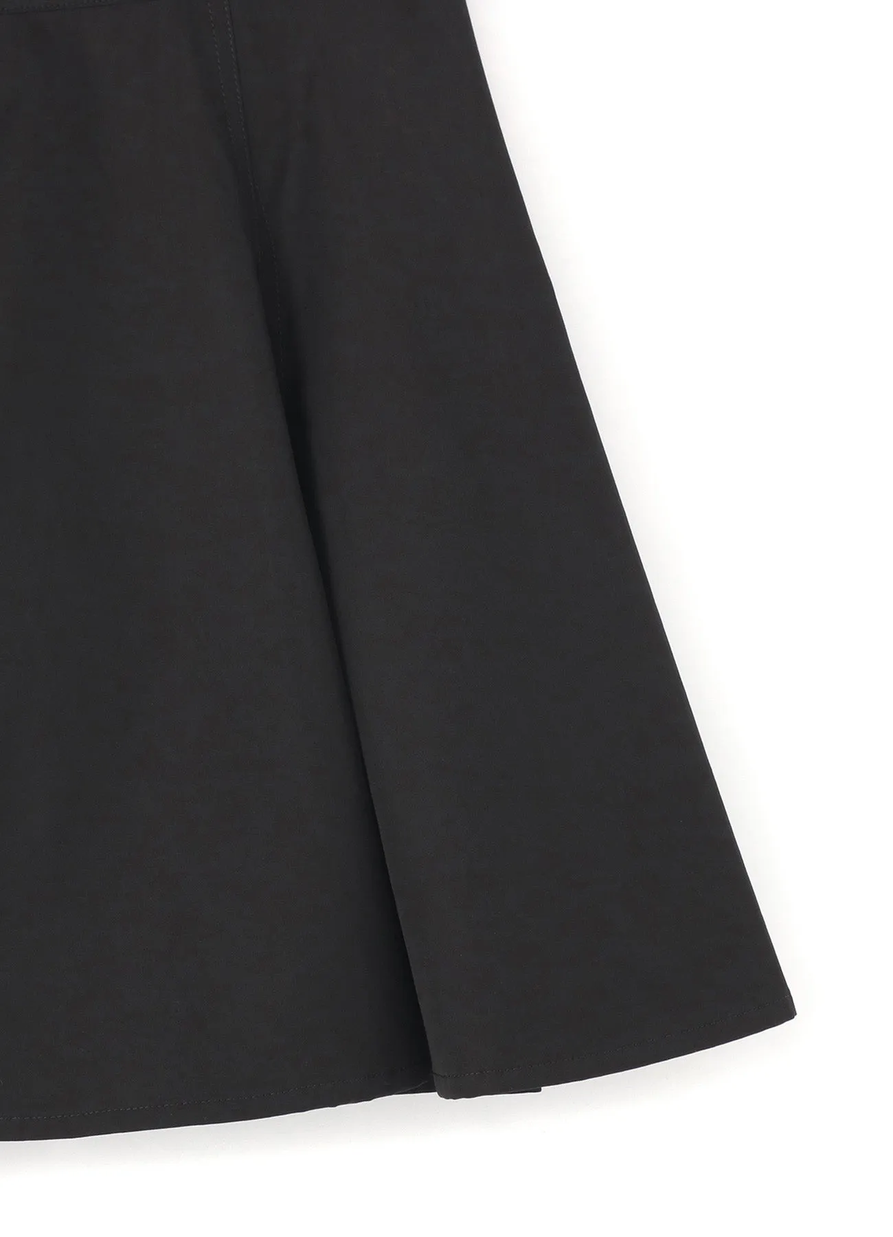 COTTON GABARDINE FLARE SKT sold by Yohji Yamamoto product image thumbnail 5