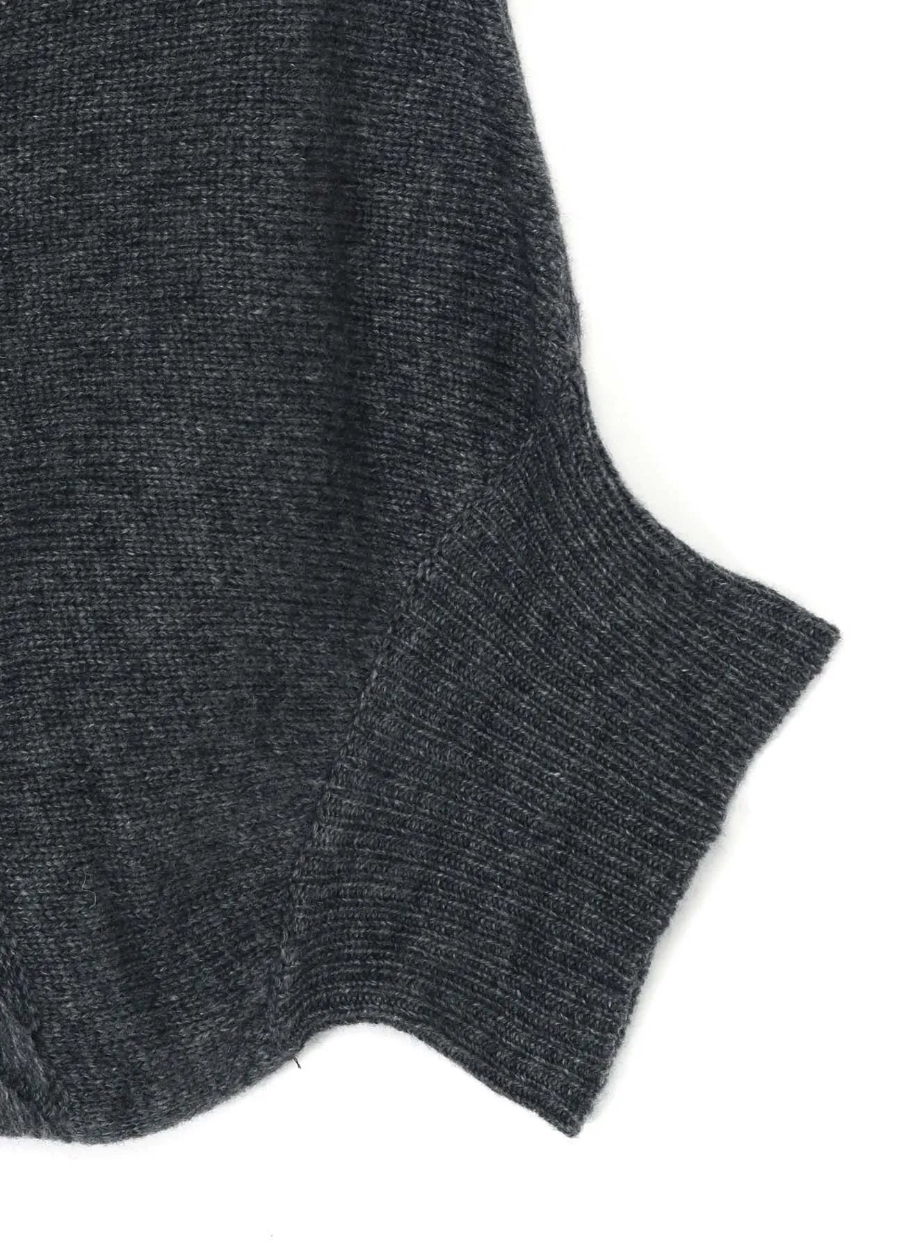 PLAIN ST+PATTERN+RIB DRAPED TURTLE NECK B sold by Yohji Yamamoto product image thumbnail 5