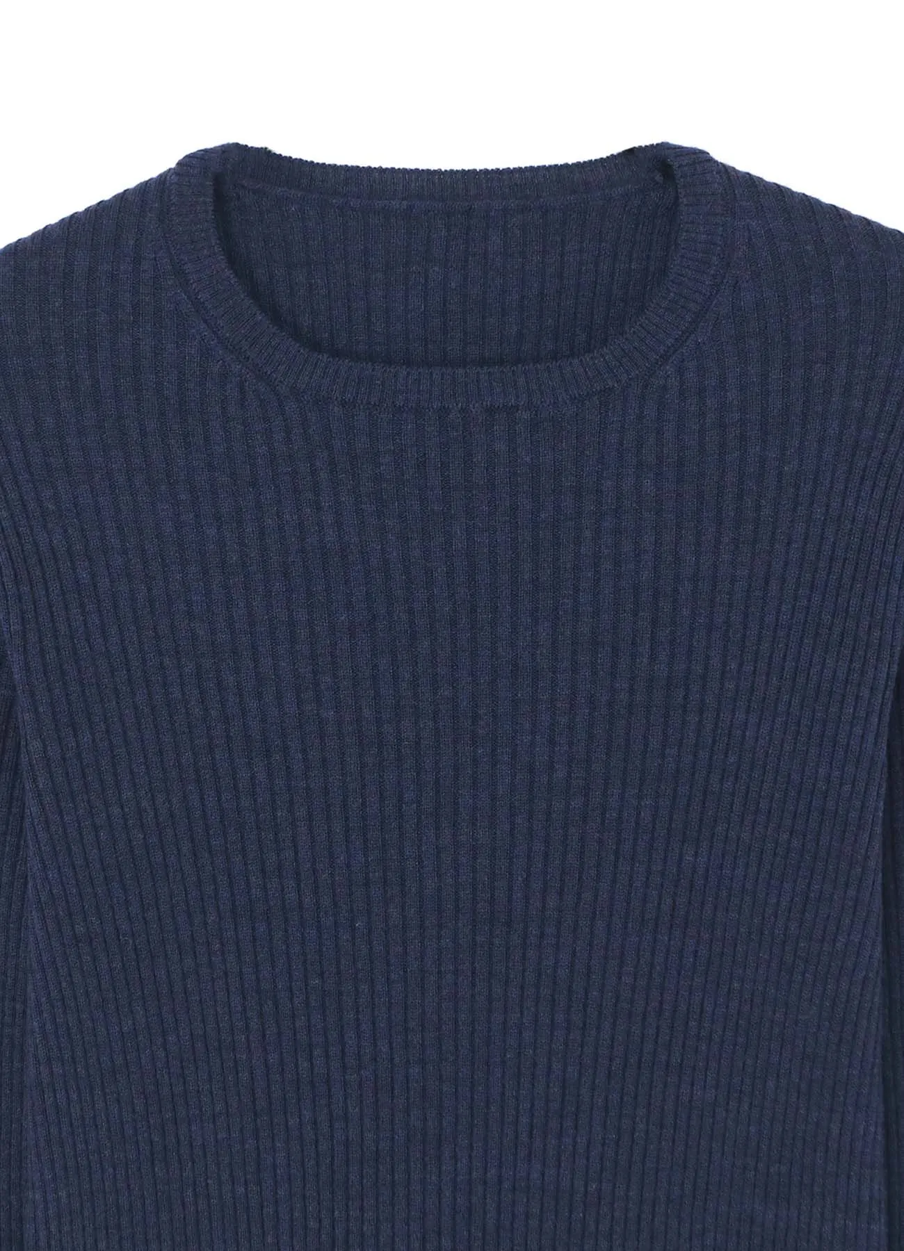 RIB 12G ROUND NECK RIB PO sold by Yohji Yamamoto product image thumbnail 4