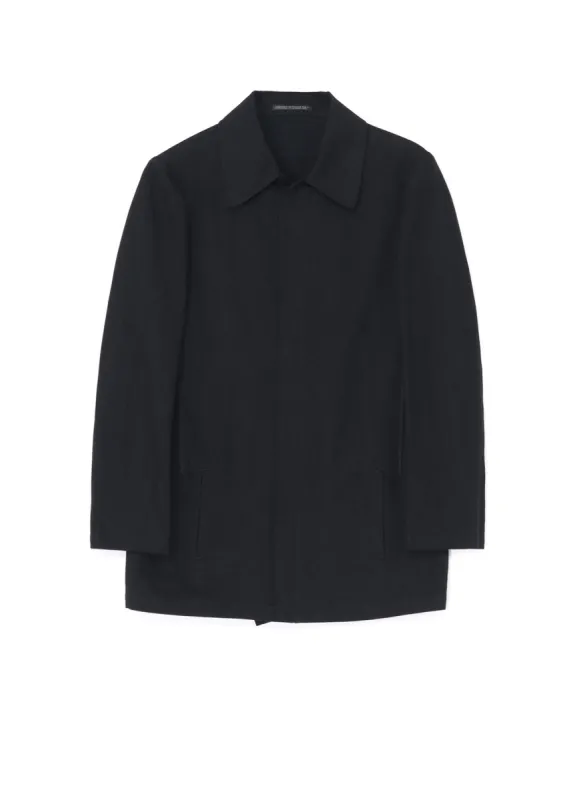 8OZ UNEVEN YARN DENIM ZIP JACKET sold by Yohji Yamamoto