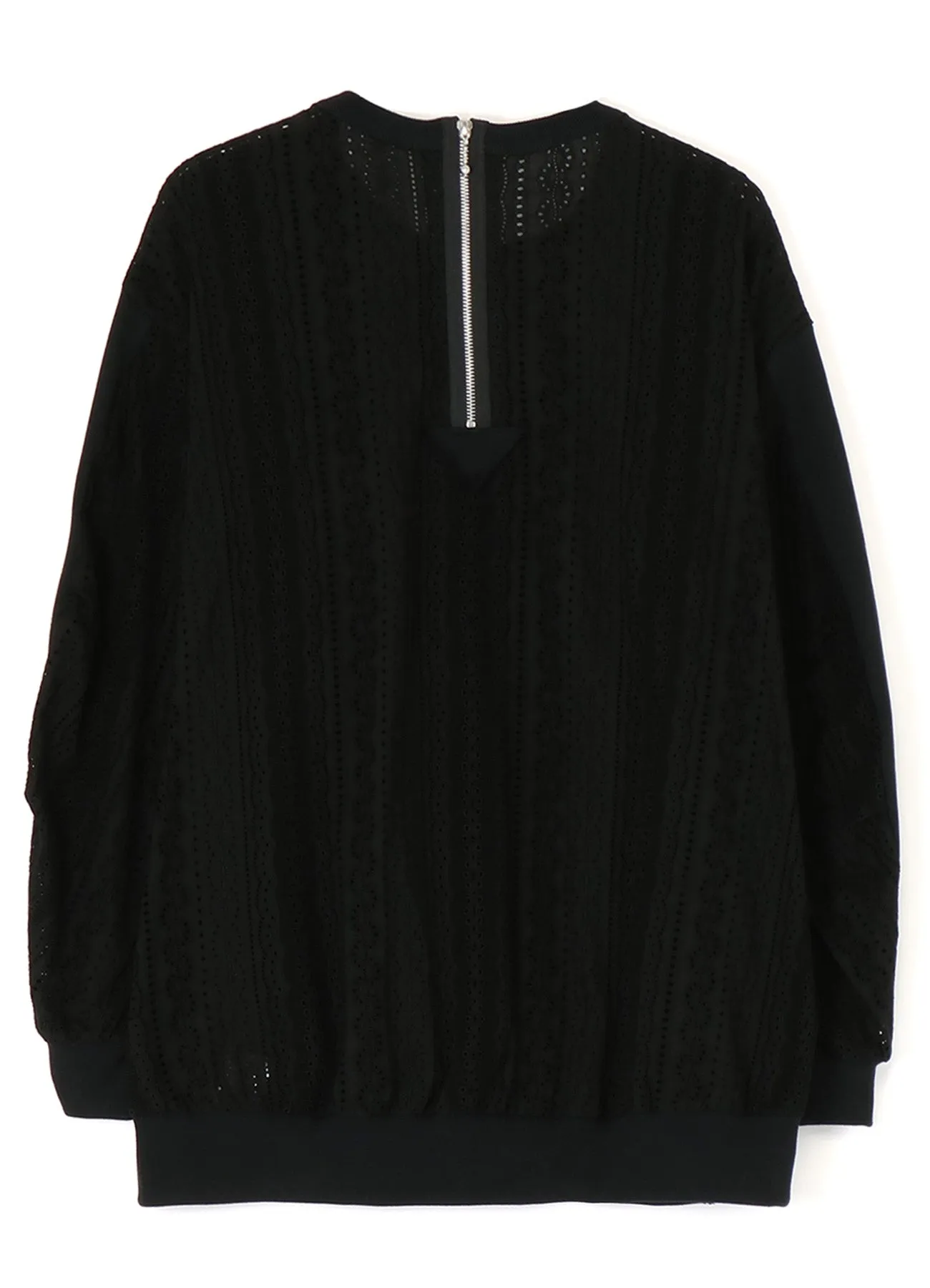 REGULATION PULLOVER WITH BACK ZIPPER sold by Yohji Yamamoto product image thumbnail 3