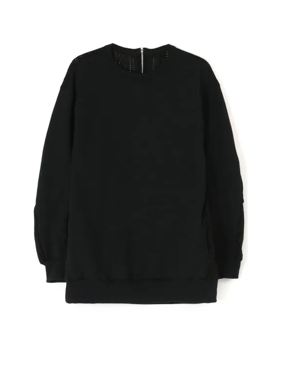 REGULATION PULLOVER WITH BACK ZIPPER sold by Yohji Yamamoto