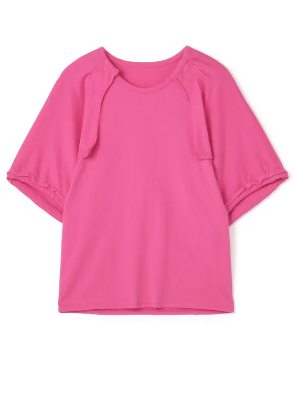 CORMA PLAIN STITCH SLEEVE STRINGS SHORT SLV made by Yohji Yamamoto