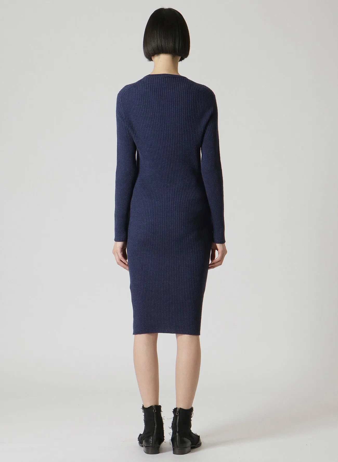 RIB 12G RIB DRESS sold by Yohji Yamamoto product image thumbnail 5