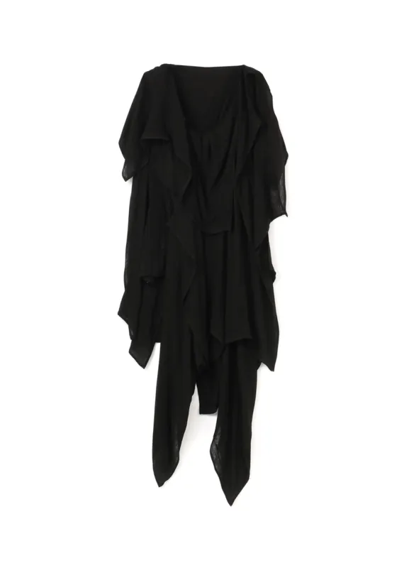 RY/DOUBLE GAUZE PLUSH DRAPING B sold by Yohji Yamamoto