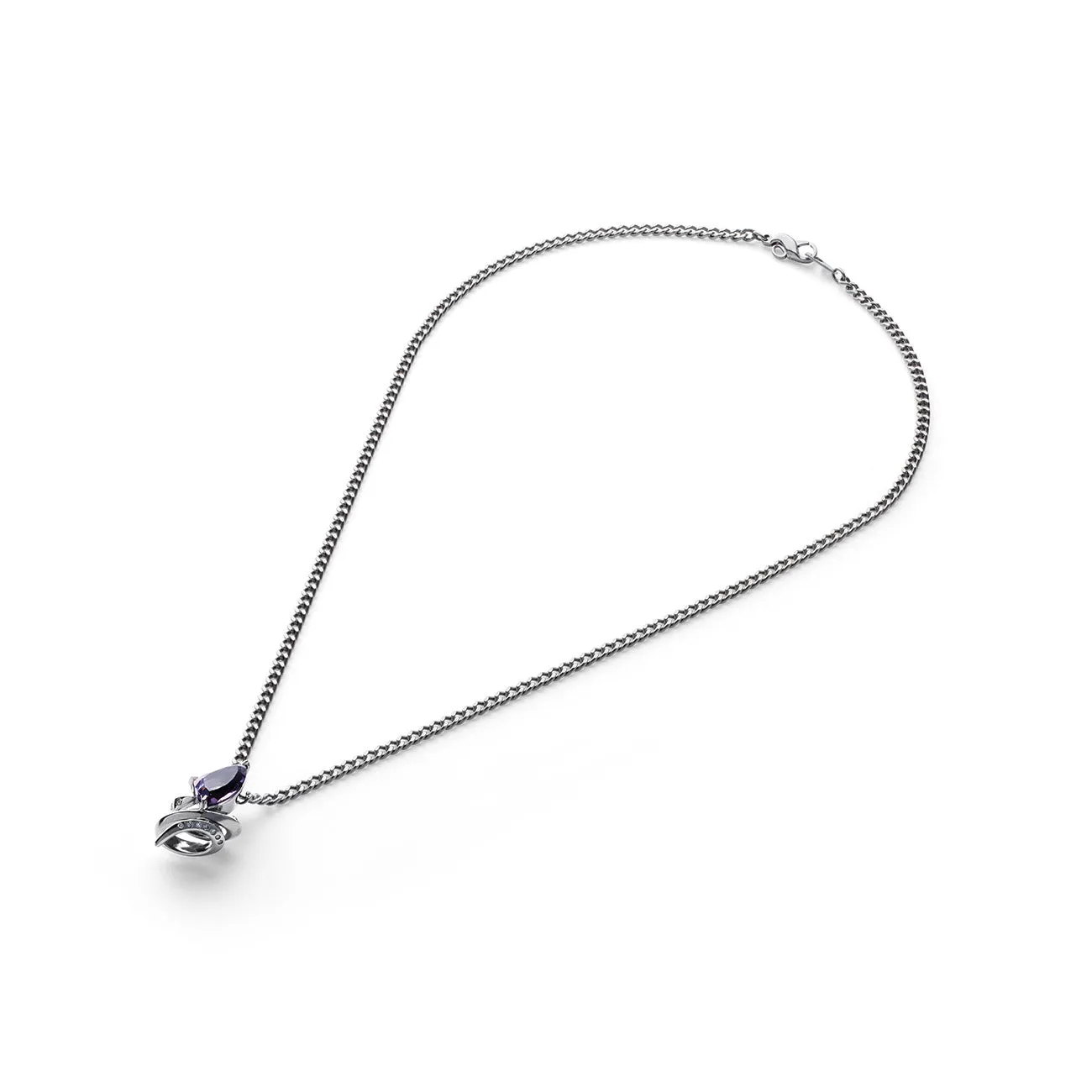 BKRh/WD AM SNAKE PENDANT RH sold by Yohji Yamamoto product image thumbnail 4