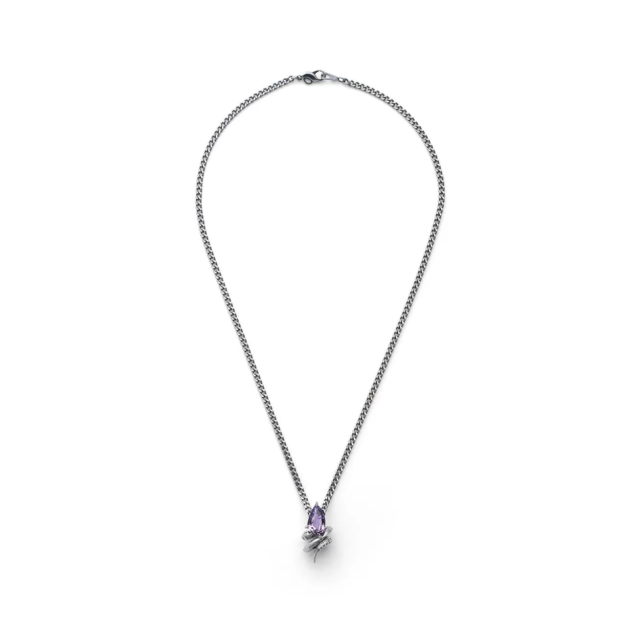 BKRh/WD AM SNAKE PENDANT RH sold by Yohji Yamamoto product image thumbnail 3