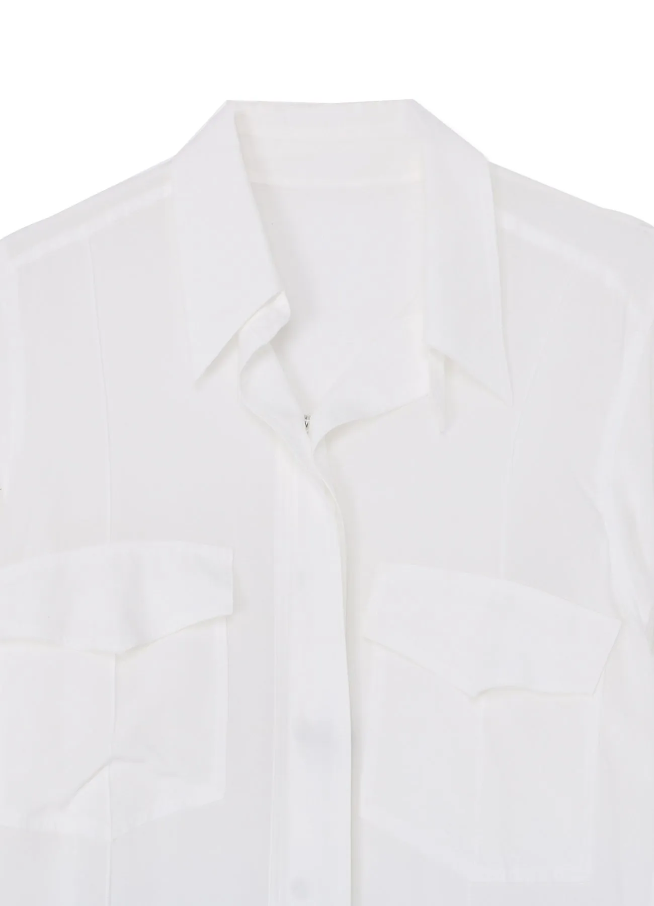 CELLULOSE POPLIN WORK SHIRT LONG DRESS sold by Yohji Yamamoto product image thumbnail 4