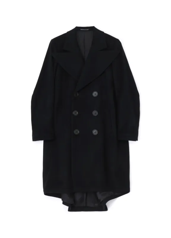 W/CA BEAVER BIG LAPEL DOUBLE COAT sold by Yohji Yamamoto