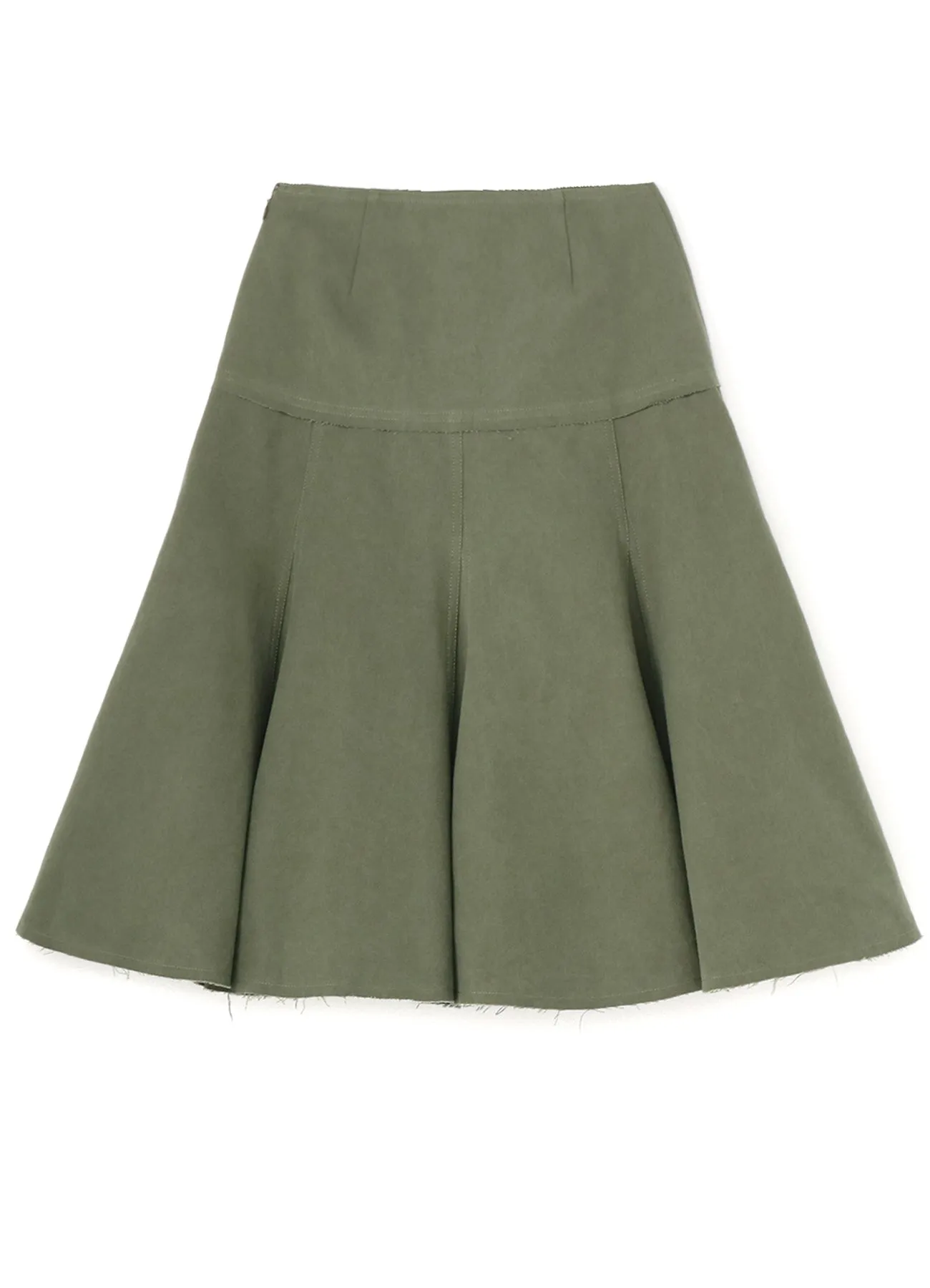 SULFUR DYED WHIPCODE FLARE SKT sold by Yohji Yamamoto product image thumbnail 3