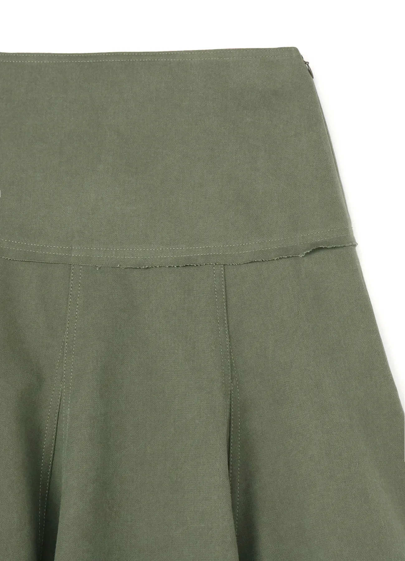 SULFUR DYED WHIPCODE FLARE SKT sold by Yohji Yamamoto product image thumbnail 4