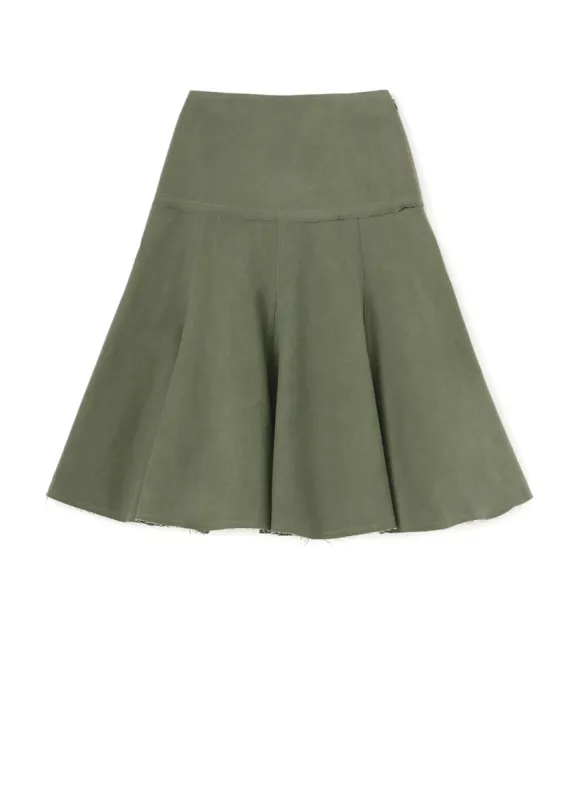 SULFUR DYED WHIPCODE FLARE SKT made by Yohji Yamamoto