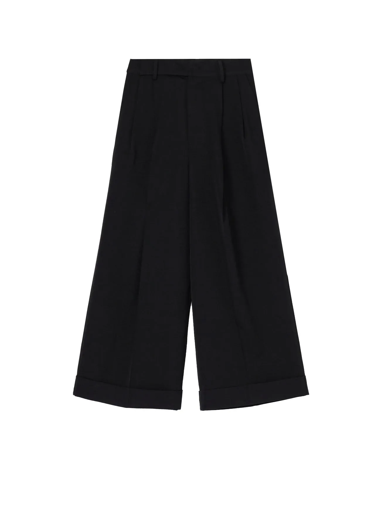 GABARDINE R-2 TUCKS BAGGY PANTS sold by Yohji Yamamoto