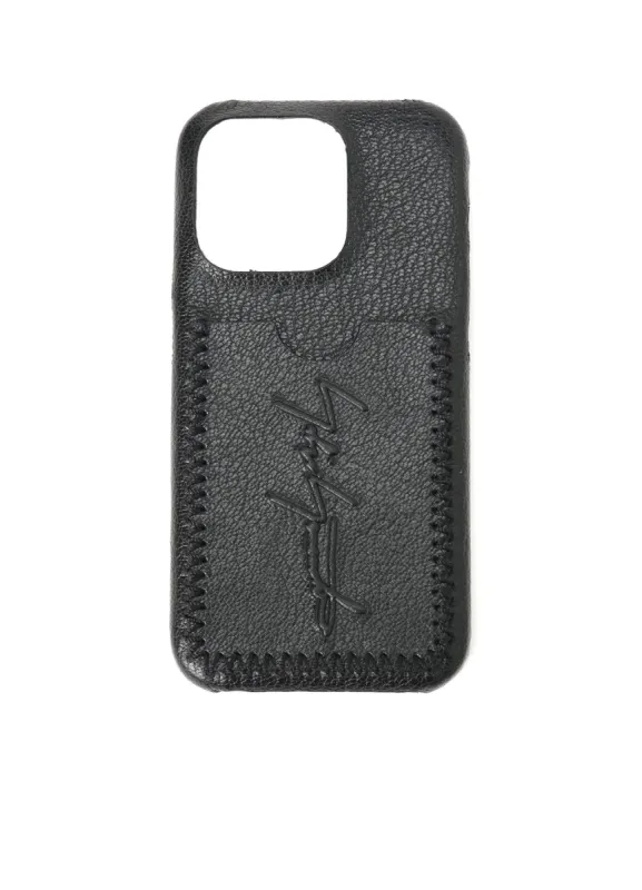 Signature PK iPhone case14/14pro/15/15pro sold by Yohji Yamamoto