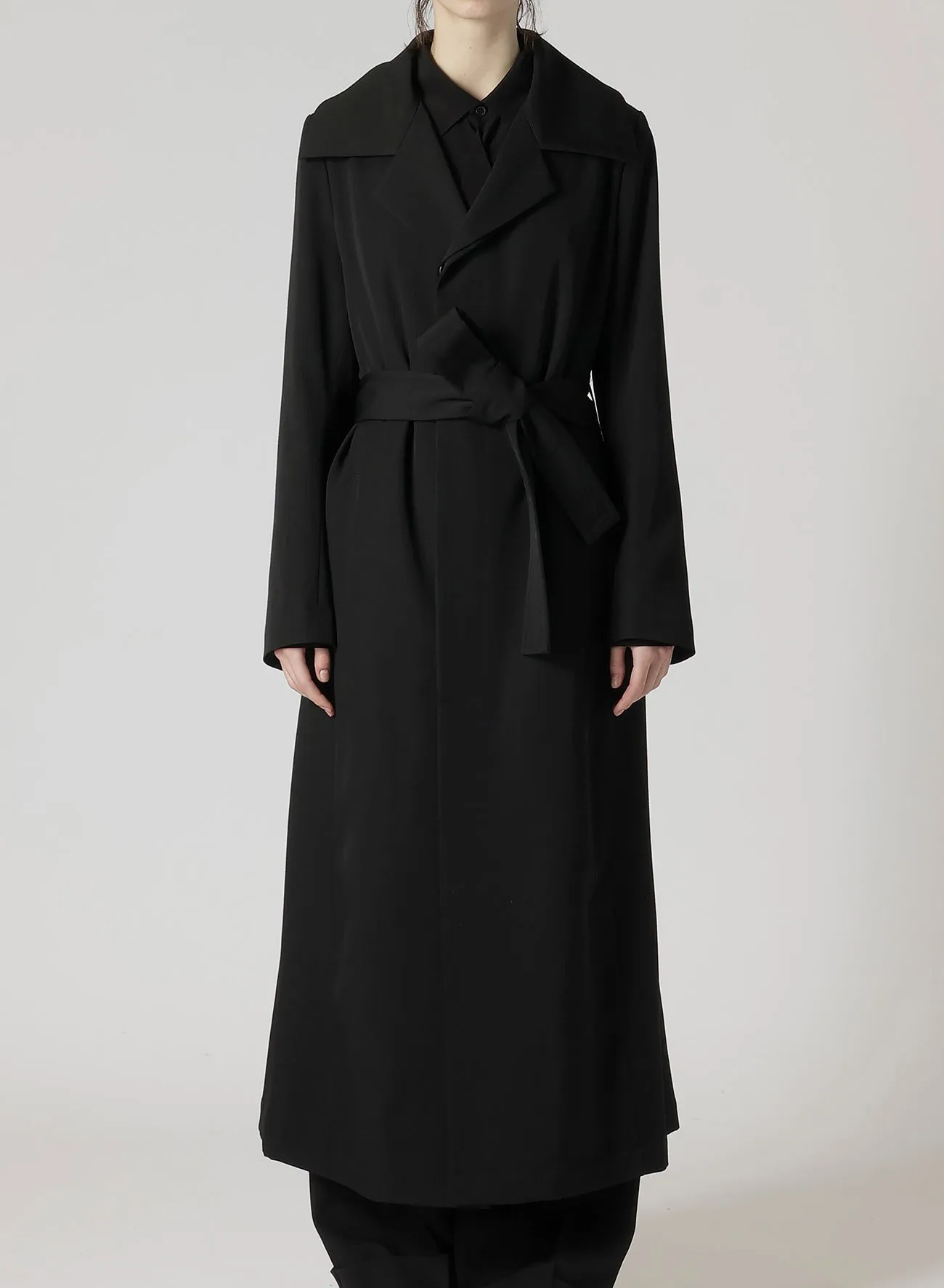 GABARDINE R-BASIC COAT sold by Yohji Yamamoto product image thumbnail 2