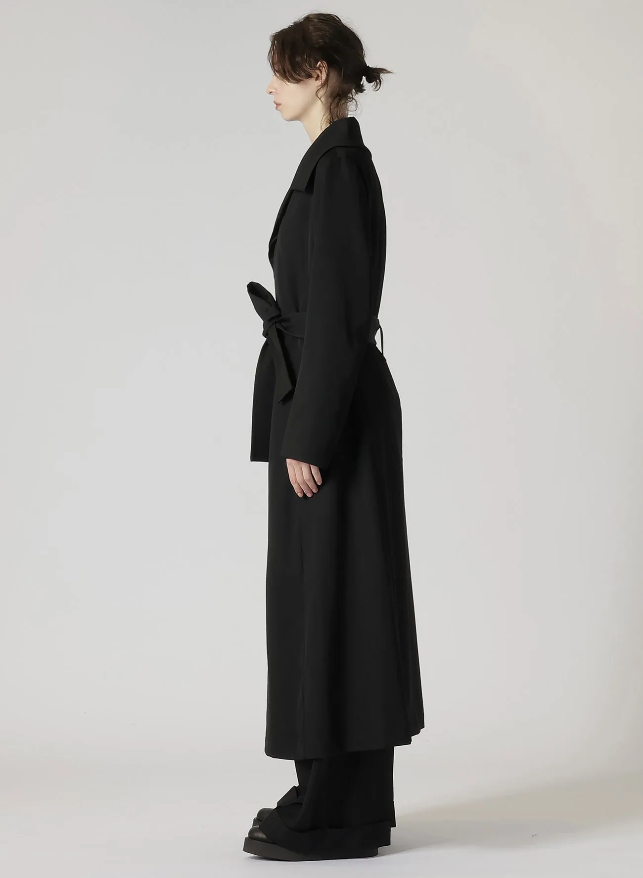 GABARDINE R-BASIC COAT sold by Yohji Yamamoto product image thumbnail 4