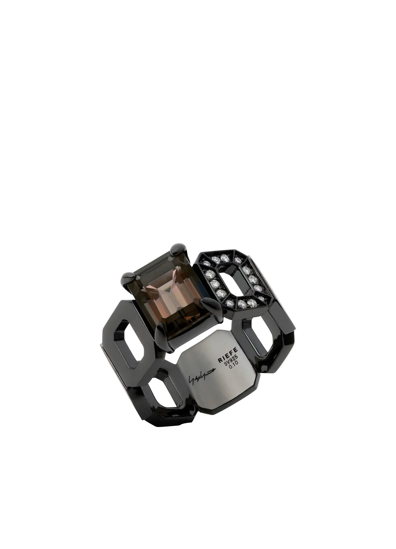 SV/SQ/WD INCOMPLETE RING SQ WD sold by Yohji Yamamoto