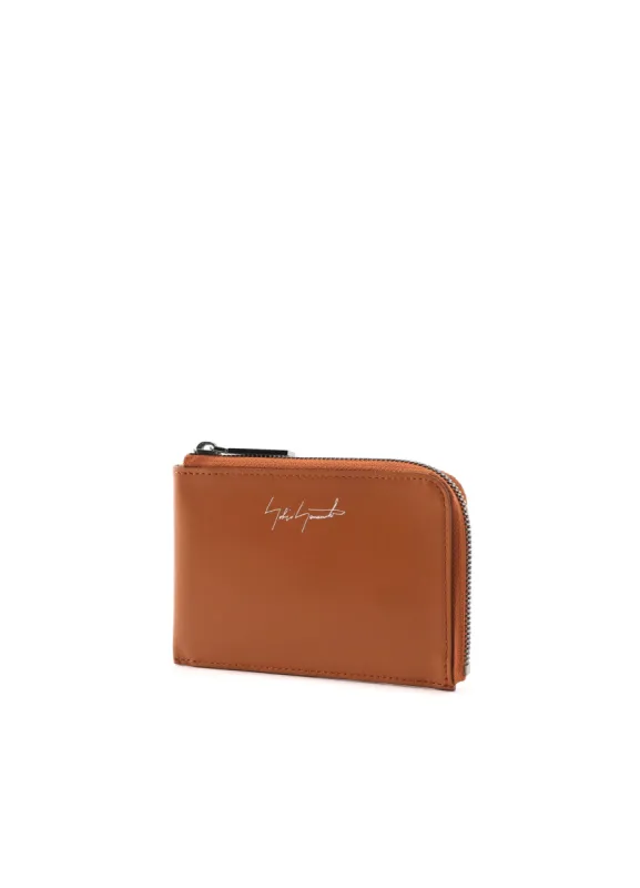 Plain short wallet sold by Yohji Yamamoto