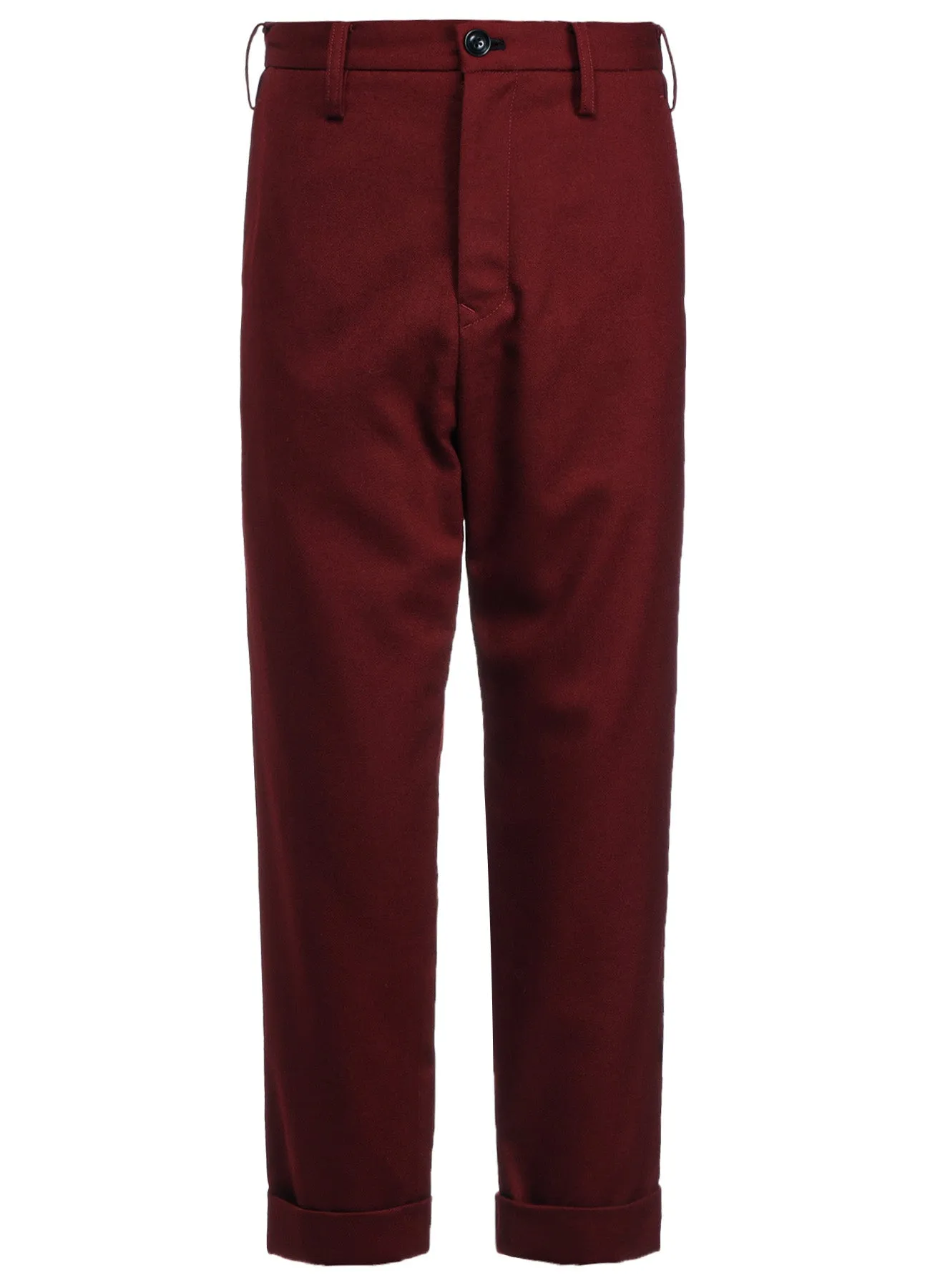 2/60 HIGH COUNT FLANNEL MACKIN SLIM PANTS sold by Yohji Yamamoto product image thumbnail 2