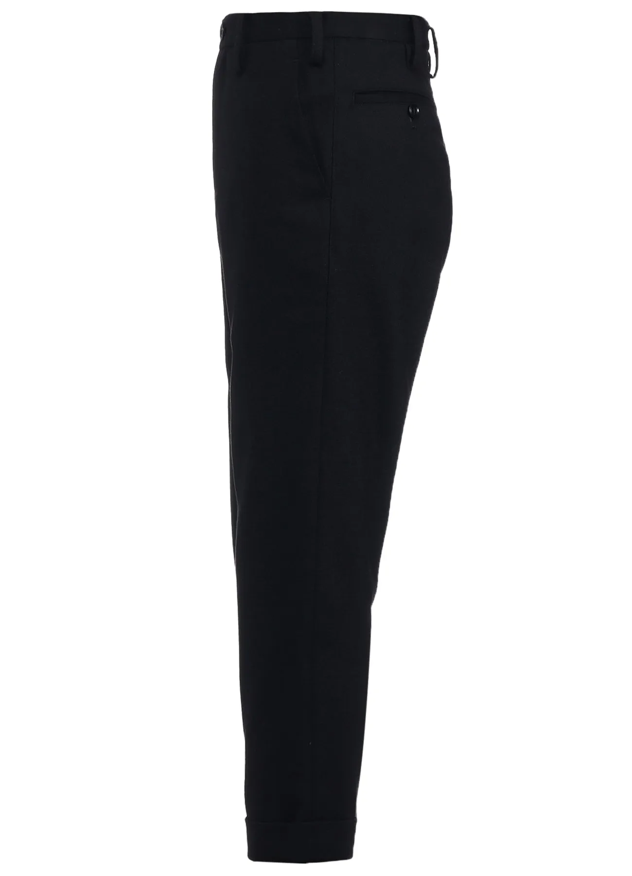 2/60 HIGH COUNT FLANNEL MACKIN SLIM PANTS sold by Yohji Yamamoto product image thumbnail 3