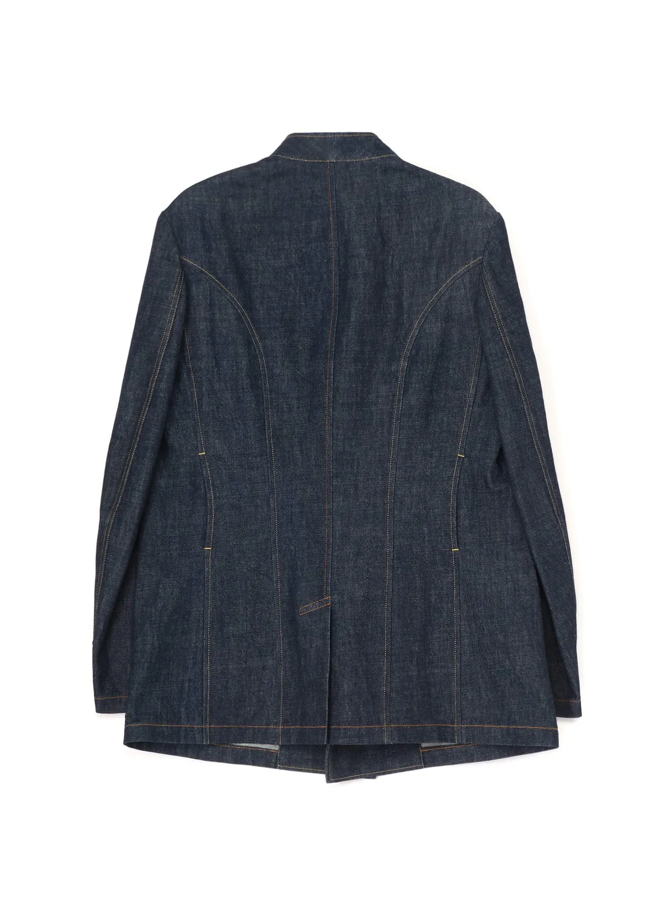 12oz DENIM JACKET WITH COLOR COMBI STITCH sold by Yohji Yamamoto product image thumbnail 3