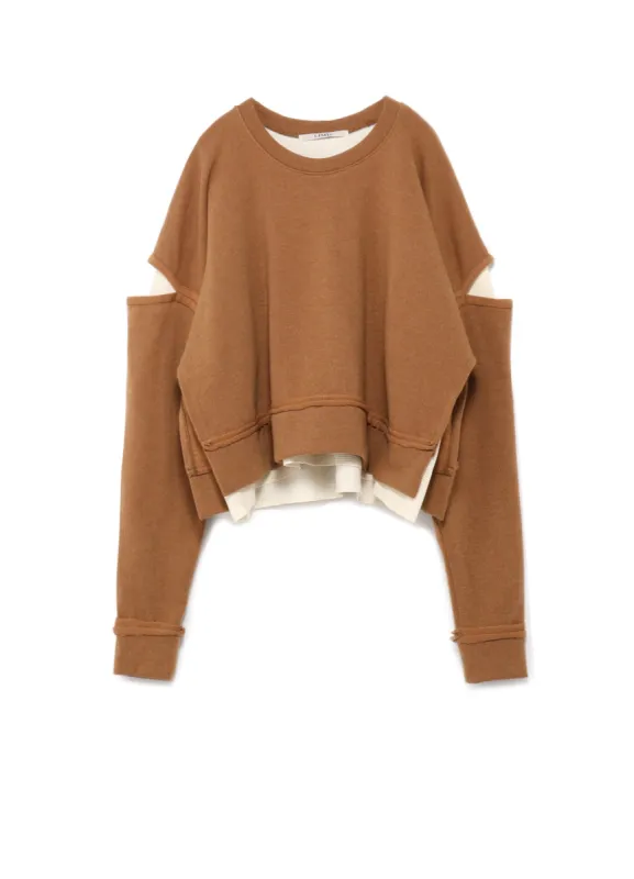 1/16 Double Jersey A Layered Sleeve T sold by Yohji Yamamoto