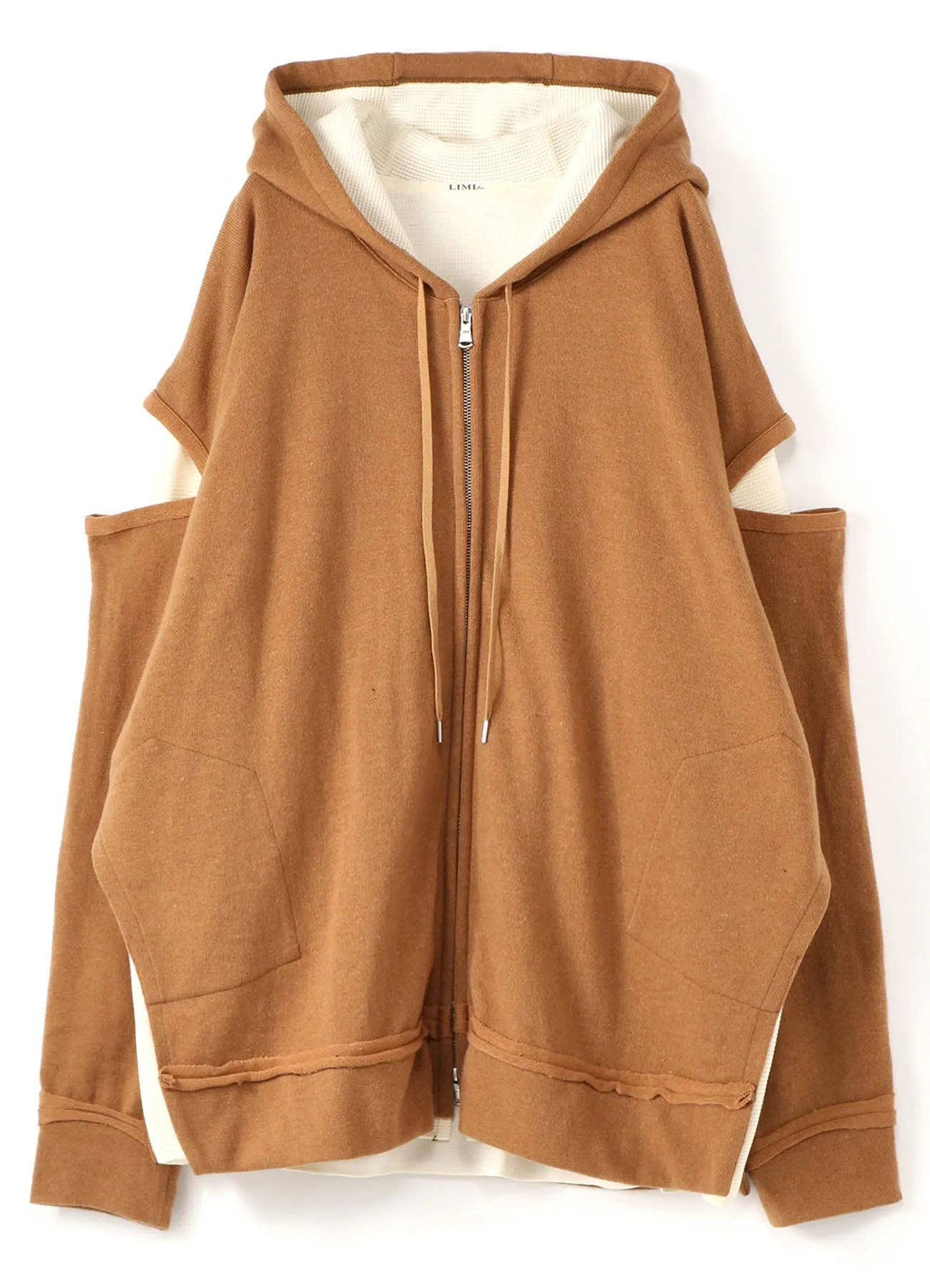 1/16 Double Jersey A Layered Sleeve Parka sold by Yohji Yamamoto product image thumbnail 2