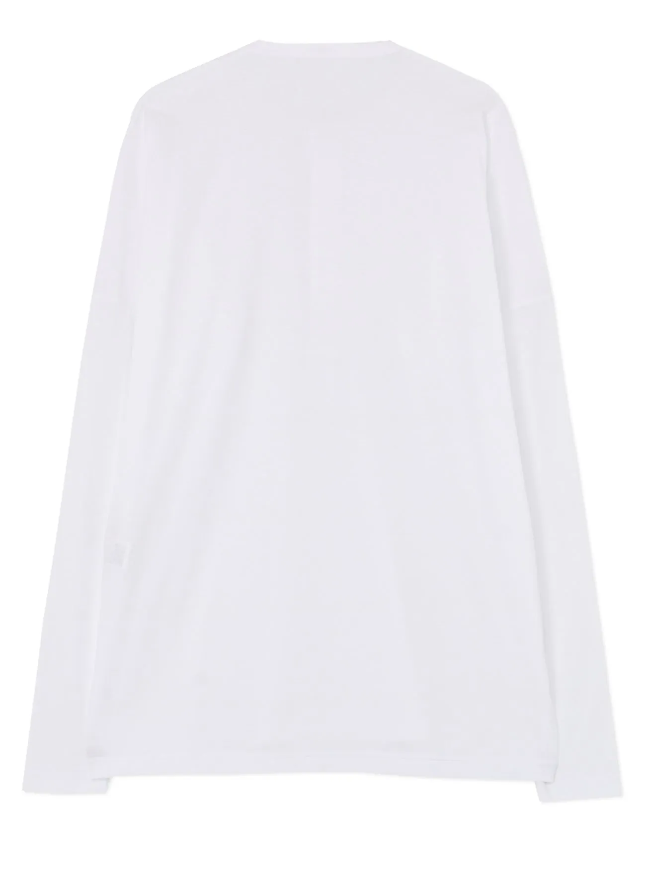 100/2 COTTON HENLEY SHIRT WITH BUTTON-UP SHOULDER SLITS sold by Yohji Yamamoto product image thumbnail 3