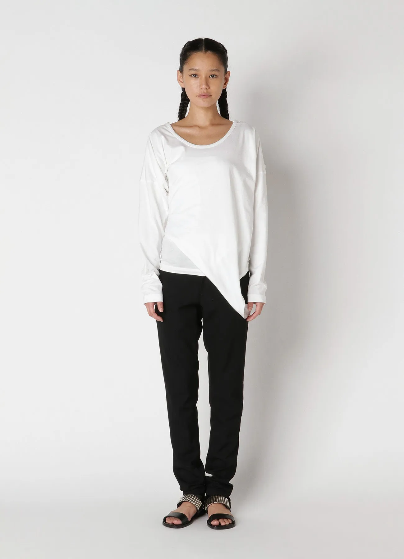 20/-C Plain Stitch 2 Way T A sold by Yohji Yamamoto product image thumbnail 5
