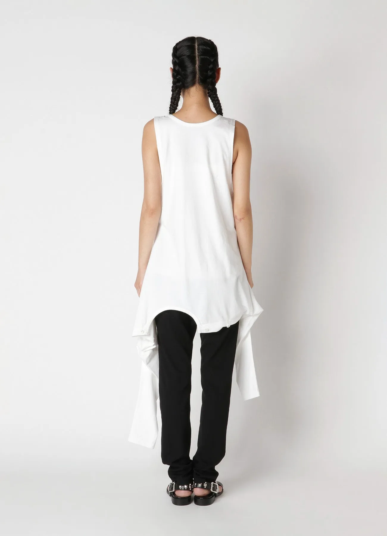 20/-C Plain Stitch 2 Way T A sold by Yohji Yamamoto product image thumbnail 4