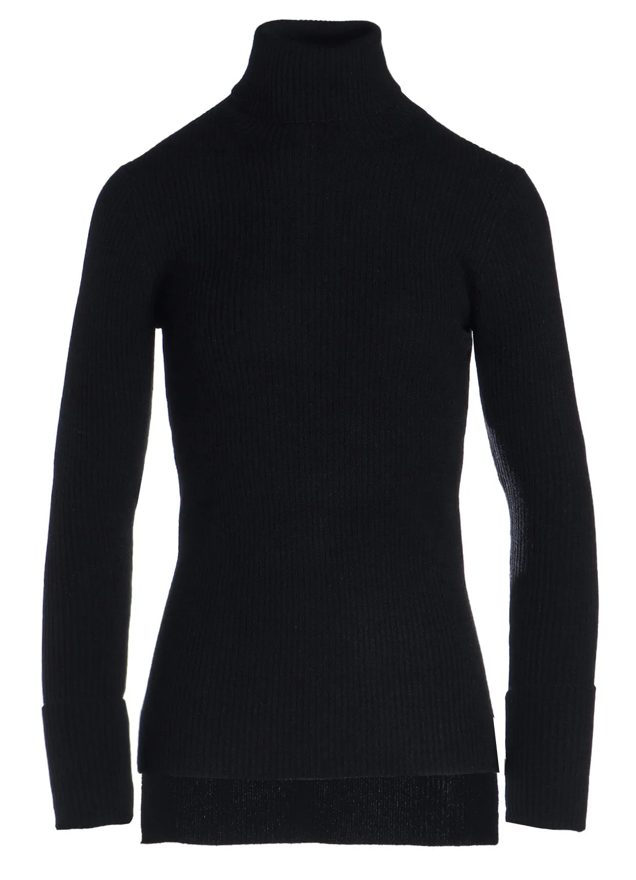 12G1P 2X2 RIB RIBBED TURTLE NECK PO sold by Yohji Yamamoto product image thumbnail 2