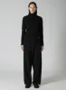 12G EMBROIDERY PLAIN WEAVE EMBROIDERY TURTLE NECK PO sold by Yohji Yamamoto