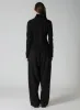 12G EMBROIDERY PLAIN WEAVE EMBROIDERY TURTLE NECK PO sold by Yohji Yamamoto