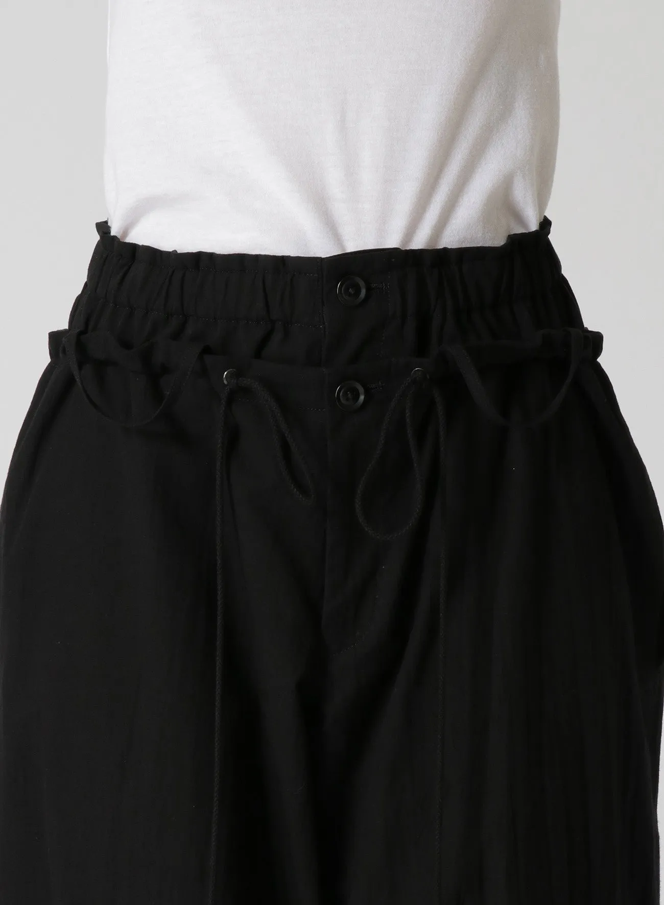 20/- DENIM LAYERED PANTS sold by Yohji Yamamoto product image thumbnail 5