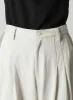 10oz DENIM DOUBLE PLEATED WIDE LEG PANTS sold by Yohji Yamamoto