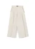 10oz DENIM DOUBLE PLEATED WIDE LEG PANTS sold by Yohji Yamamoto